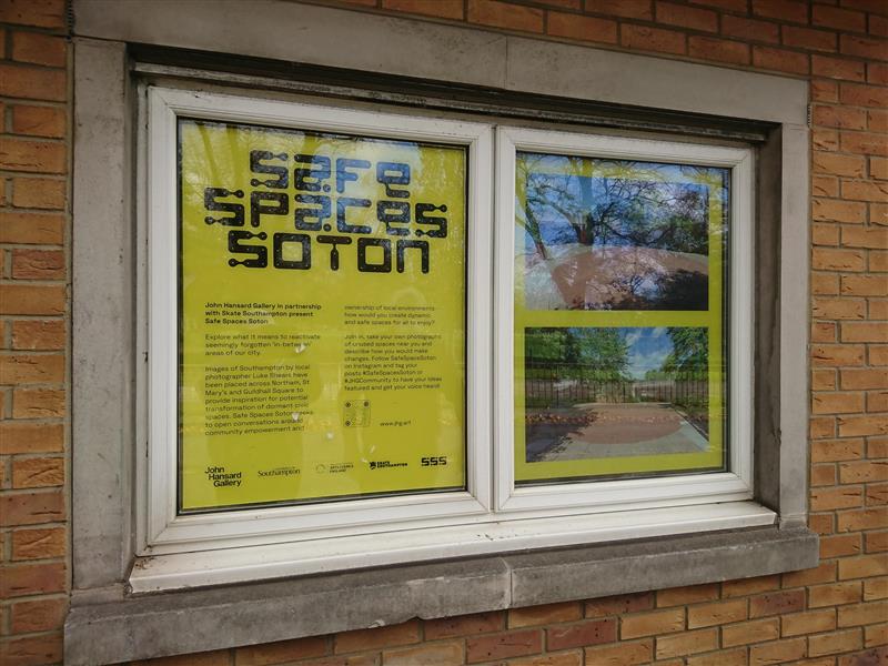John Hansard Gallery (@jhansardgallery) on Twitter photo Together with our friends <a href="/SkateSO14/">Skate Southampton</a>, today we launch #SafeSpacesSoton! Currently being installed across #Southampton are info boards to encourage the reactivation of âin-betweenâ areas of our city, and stir community imagination towards their renewal >>> bit.ly/SafeSpacesSoton Together with our friends <a href="/SkateSO14/">Skate Southampton</a>, today we launch #SafeSpacesSoton! Currently being installed across #Southampton are info boards to encourage the reactivation of âin-betweenâ areas of our city, and stir community imagination towards their renewal >>> bit.ly/SafeSpacesSoton