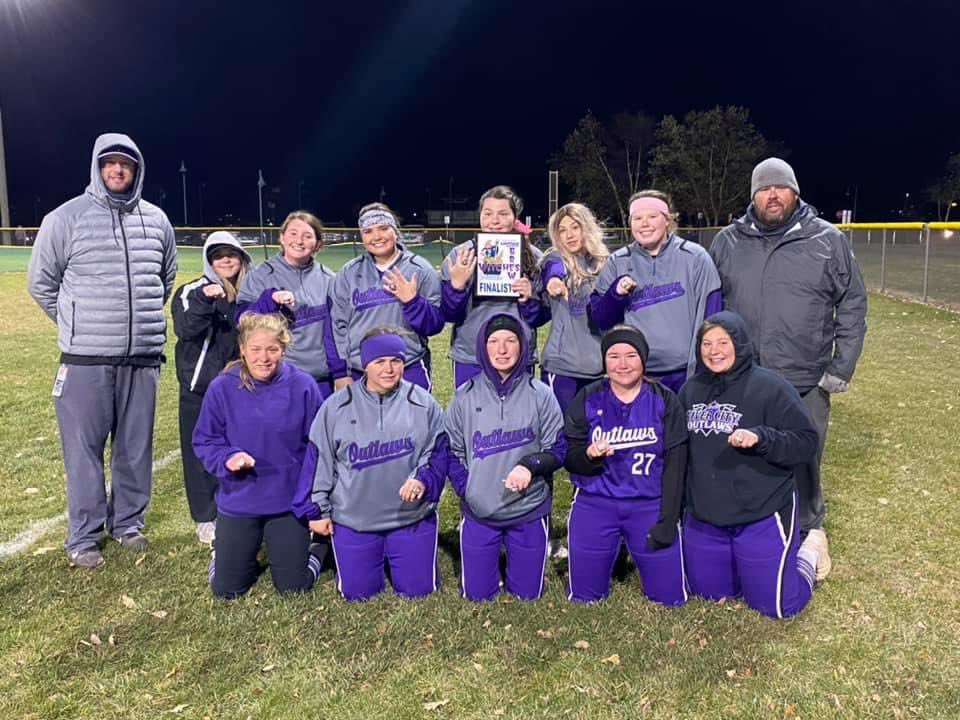 OutlawsFrench's tweet photo. USSSA Witches Brew - Shelbyville IN - Outlaws lose to Indiana Irish, defeat Adrenaline (IN), and fall again to Indiana Irish to finish 5-2 on the weekend and tournament runner-up. #OutlawNation #HustleandHeart https://t.co/MpTZryjz9A