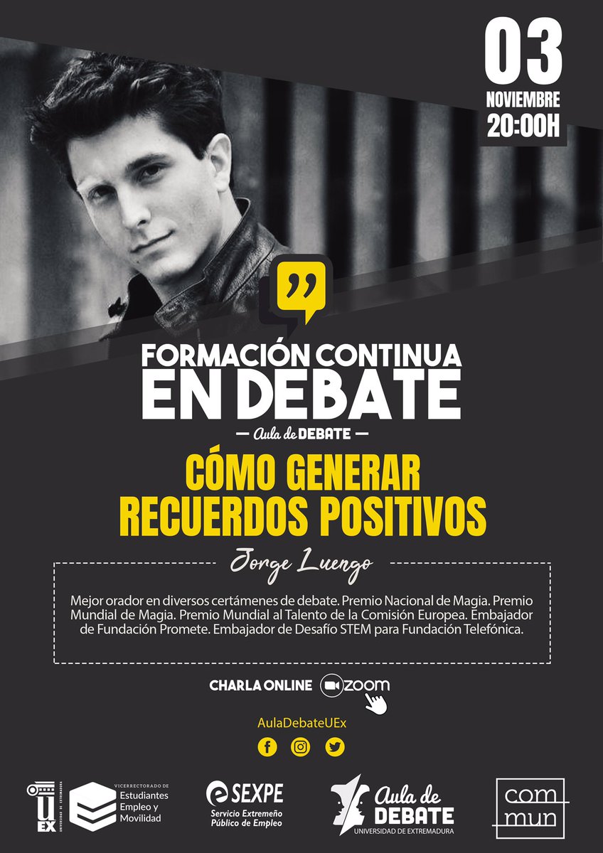 Aula Debate UEX tweet media