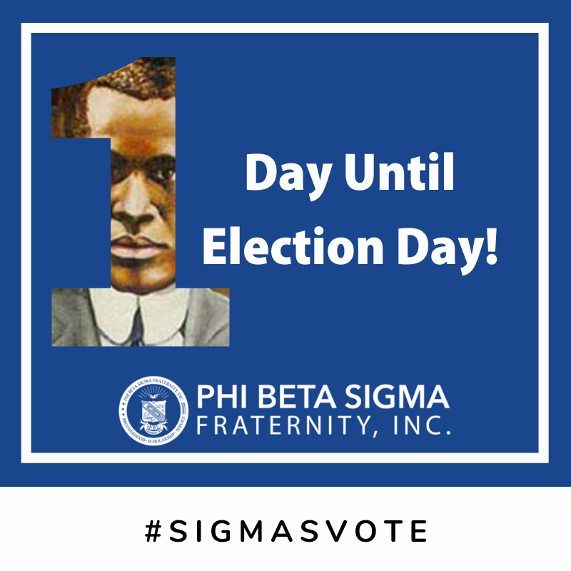 pbs_1914's tweet photo. 1 more day until Election Day! #SigmasVote

#pbs1914 #gotv2020 #votingsquad #sigmaprojectvote2020 #PBSGoodTrouble #Nov3 https://t.co/bBlrF4P30s