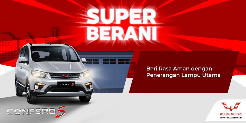 WulingMotorsID's tweet photo. #SuperBerani memberikan kemudahan penerangan utk memandu saat membuka pintu rumah. Dengan pancaran sinar selama 30 detik dari fitur Follow Me Home #ConferoS akan menerangi saat gelap, memberi rasa aman hingga Anda memasuki rumah.

#WulingMotors #DriveForABetterLife https://t.co/9tcv74yoKO