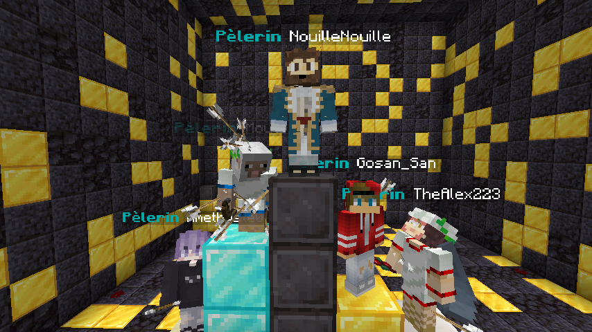 adoliath's tweet photo. Il y a 3 jours se déroulait le "jump maléfique". Un des events faits sur le serveur en cette semaine d'Halloween. 
Un grand GG aux 5 joueurs qui ont réussi à finir le jump, mais aussi  à tout le staff ayant participé à la création de ce dernier. Voici le podium : https://t.co/BTMCJCO4TU