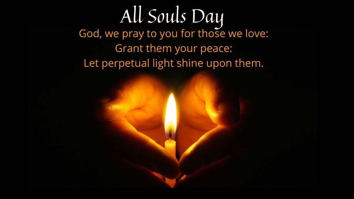 “Those we love don't go away,
They walk beside us every day,
Unseen, unheard, but always near,
Still loved, still missed and very dear.” 

~Unknown
#AllSoulsDay #herewithyou #Wellbeing #RememberInNovember