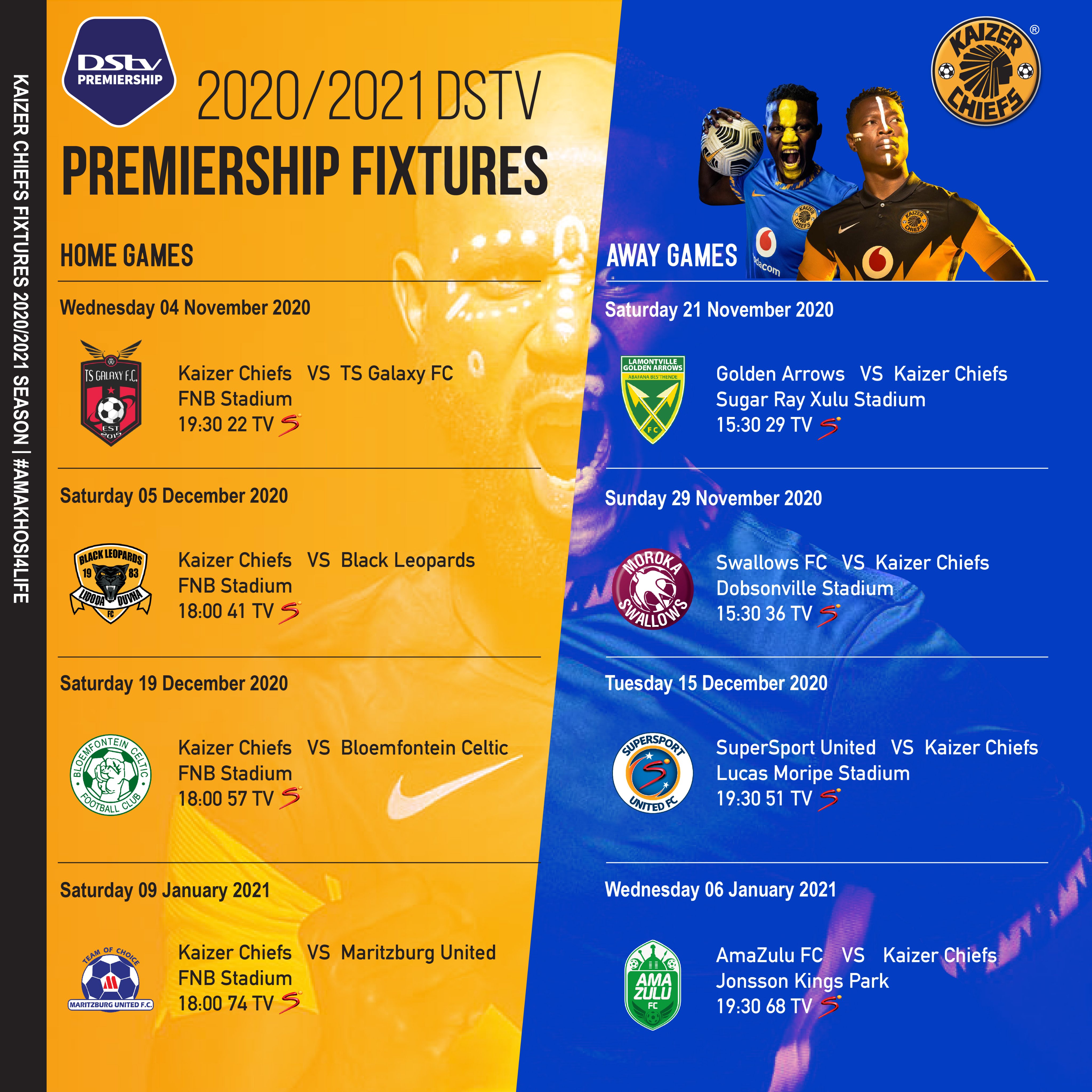 Kaizer chiefs next game fixture deals