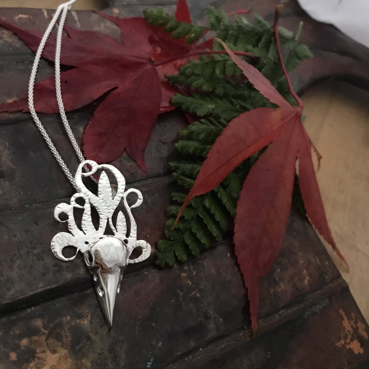 banshee_silver's tweet photo. The #morrigan a #tripledeity in #irishmythology was a #shapeshifting #goddess flying over battlefields as a #crow .
.
.
.
@StGeorgesMarket @StGeorgesBT1 #MadeInIreland #buyinireland #shoplocalireland #SupportLocalBusinesses #notamazon https://t.co/rd3WPs2m7X