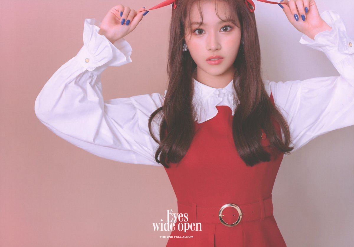 Eyes Wide Open ナヨン 歌詞カード(DROP❣️ on X: Eyes Wide Open ナヨン 歌詞カード(DROP❣️ on X: