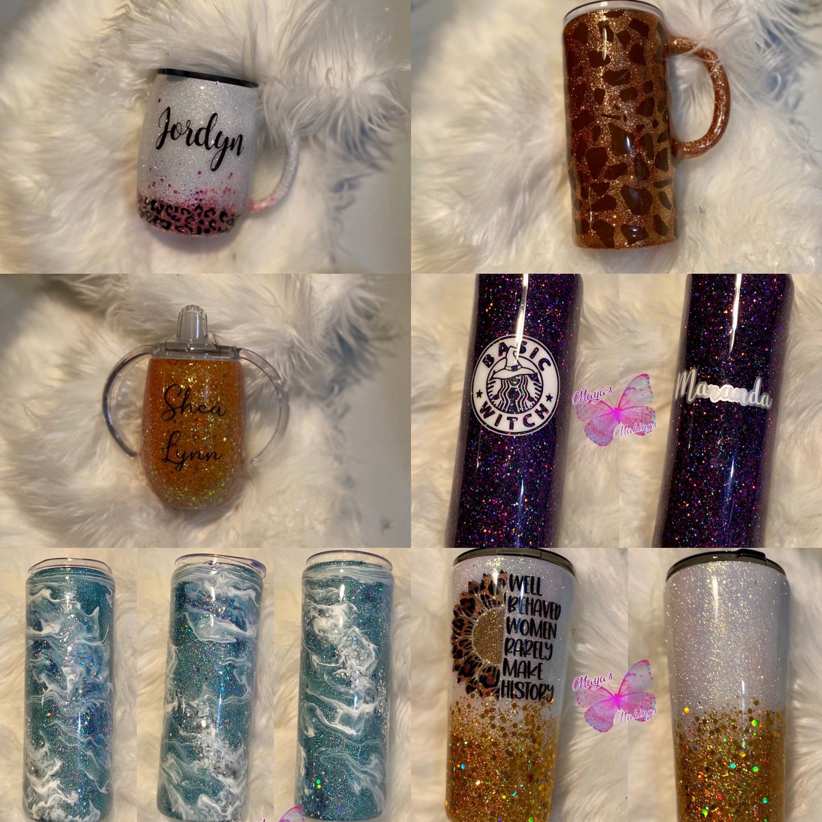 Maya_fox22's tweet photo. @CxitlynMxrie Hi my name is maya and I own @mayas.makings on Instagram! I sell customized stainless steel tumblers. https://t.co/vtdRPQ9bx9