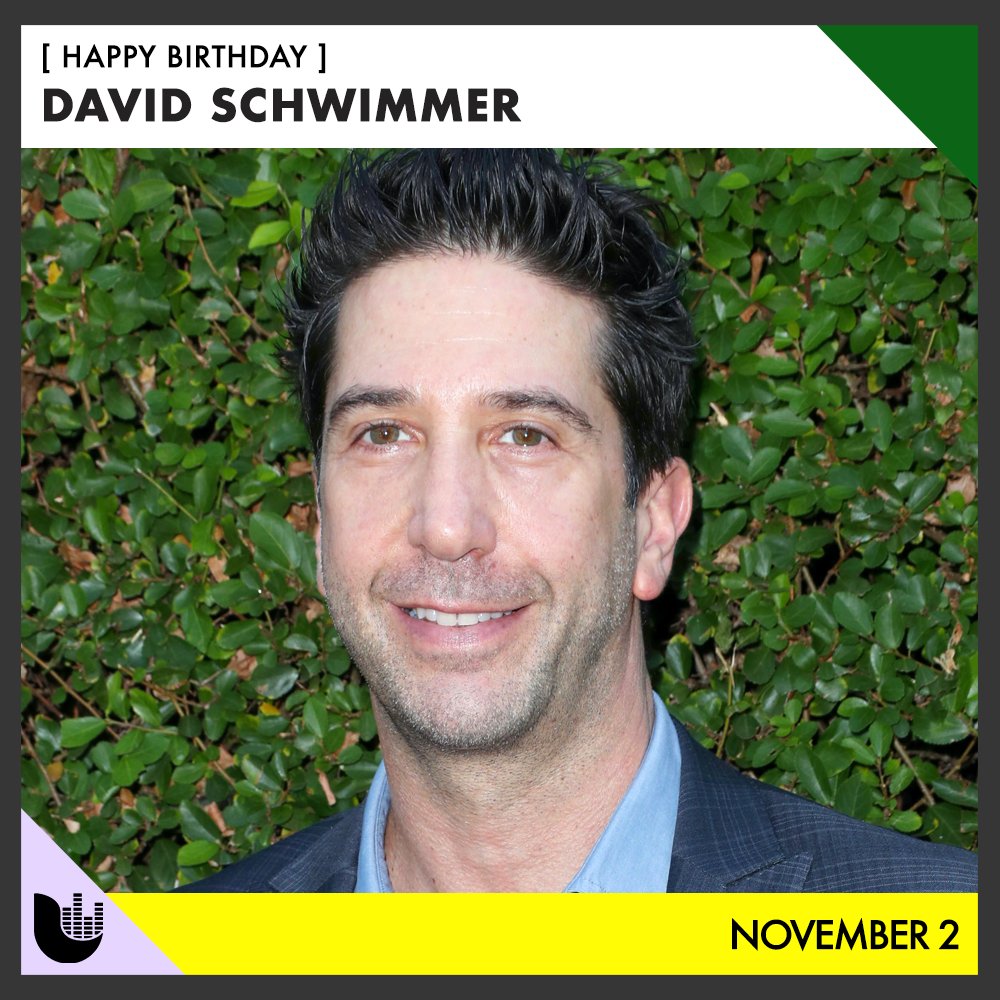 Happy birthday to David Schwimmer! 