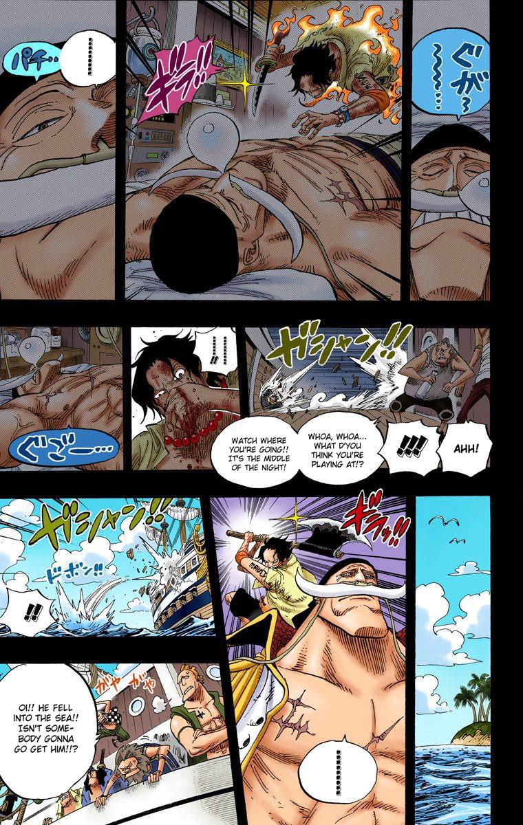 (1 or 2 years before the war.)He knocked the man that fought equally with JIMBEI outta his room while SLEEPING!Remember Ace is the man that (even though he also was nerfed) deflected an attack from an admiral.These are all (unnerfed) Oldbeard feats.
