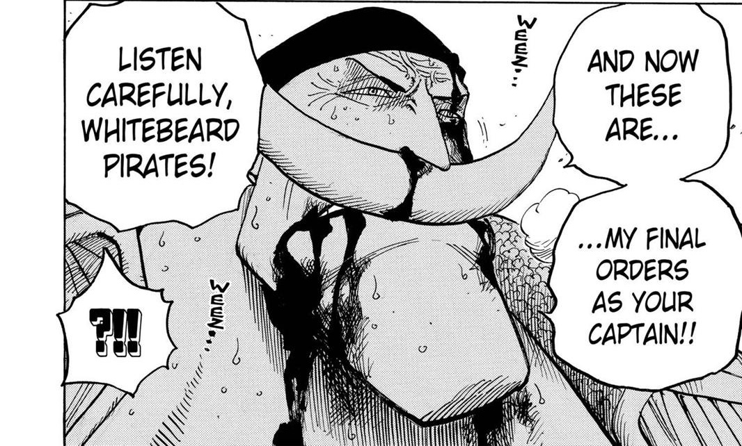 He knows he's gonna die soon.