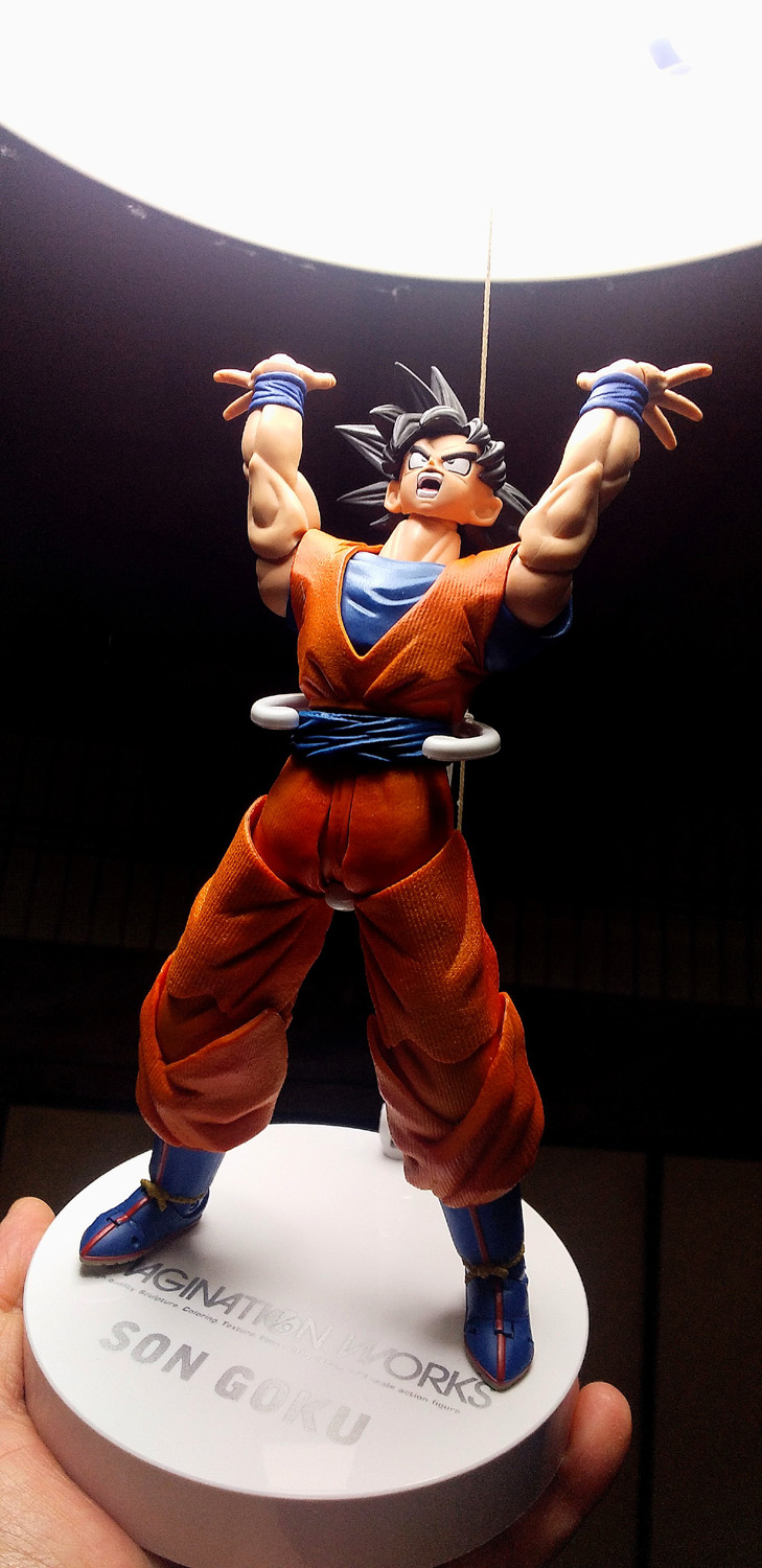 輪違聡司 りんりん Imagination Works 孫悟空 ドラゴンボールは好き でもアーツ等で横揃えはハードル高い でも何か一品悟空欲しいわ な人は割といると思うんです 俺ですけど笑 そんな俺にこれ良いわ ボリュームもあり造形も良好 顔や手の表情違い