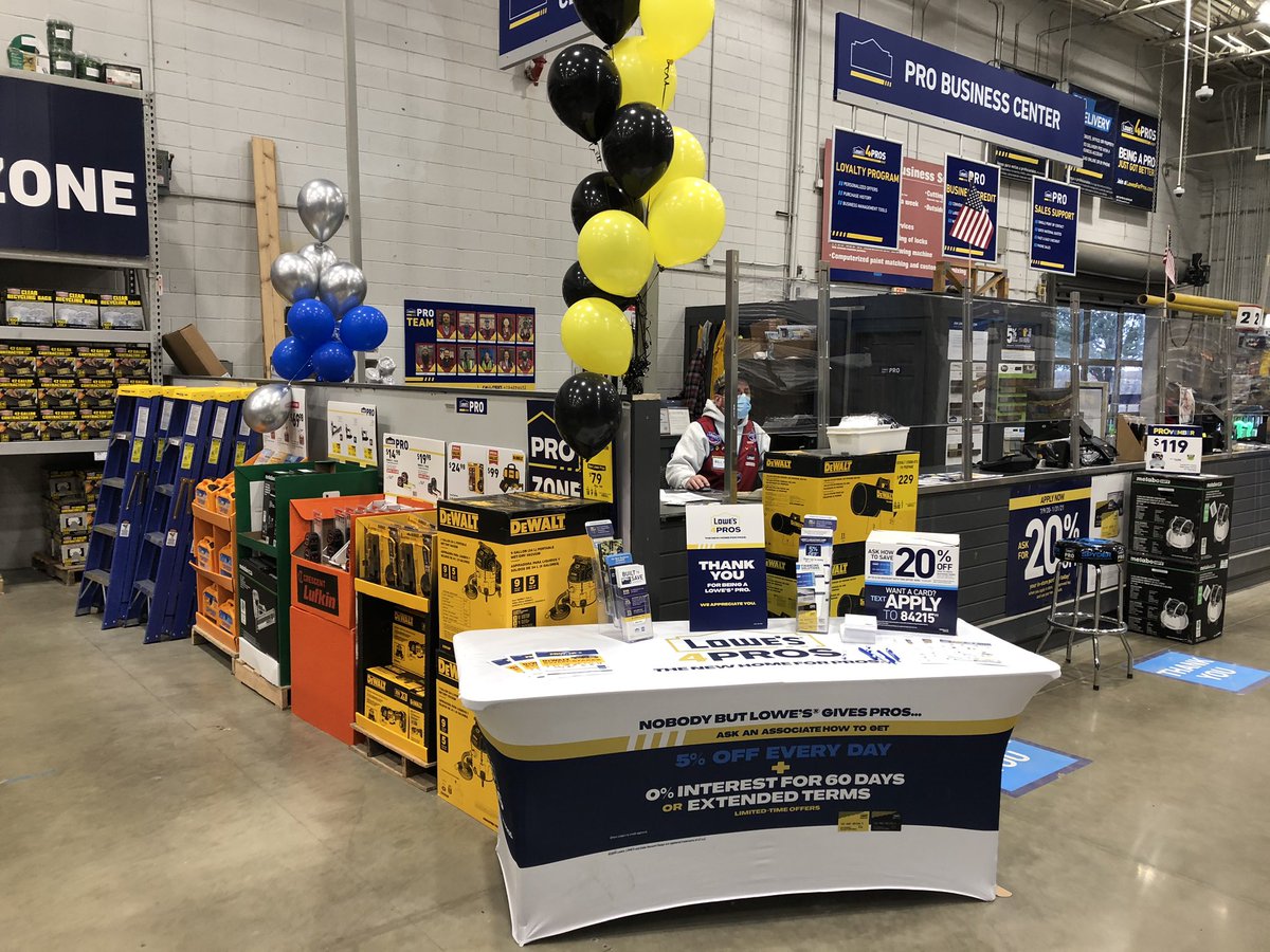 Come on down and let the team in Westminster get your week started off right!!  PROvemeber is here and we have some great deals for your business.  <a href="/BlueBoxR1/">@BlueBoxR1</a> <a href="/BenitoKomadina/">Benito.Komadina@Lowes</a> <a href="/ShaneGagne76/">Shane Gagne</a> @LauraG813R1
