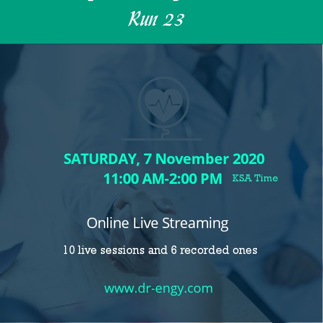 DrEngyCourses's tweet photo. Saturday 7 November 2020 is our start date. Register Now!

For more information, you are welcome to visit our website https://t.co/9byi1a3gFg or call/WhatsApp us through phone number +201091629090 https://t.co/mgP6JHIdeF