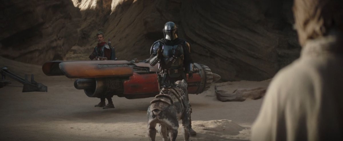  #TheMandalorian   It's important to recycle, and even more so on Tatooine!