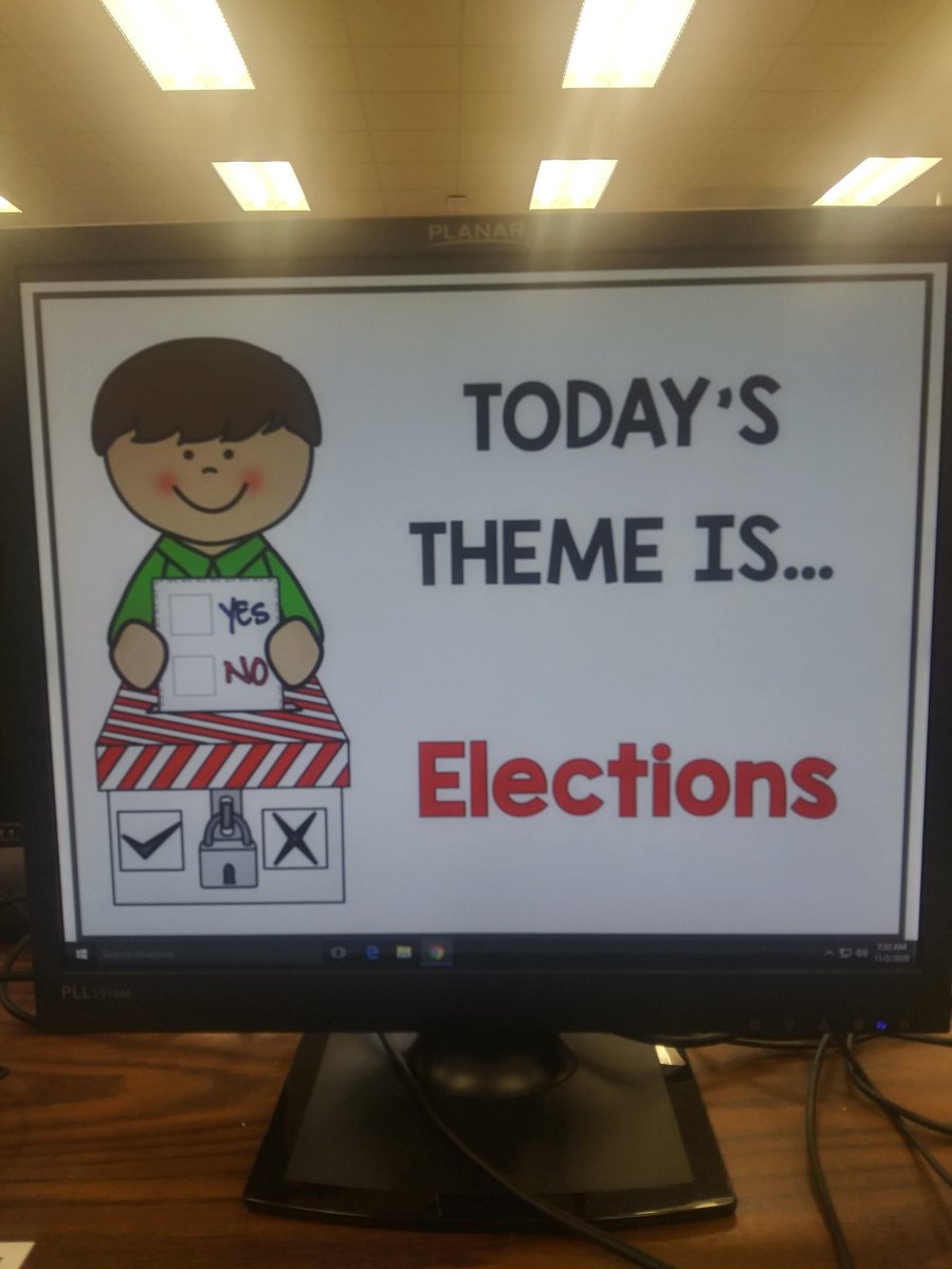 AmberNo43440214's tweet image. In the library class today K-1 will be learning about elections. Starting with @GoNoodle and @MrsReaderPants slides. 2nd will also be learning about elections using @edpuzzle. Finally on deck is 3rd grade using @PearDeck. Let&apos;s go!! #expectexceptional #simplyexceptionalschool
