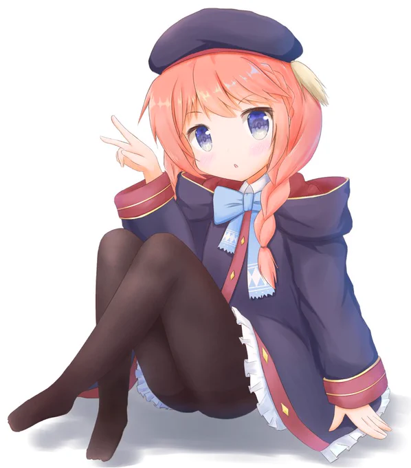 タイツの日ということでユニちゃん先輩