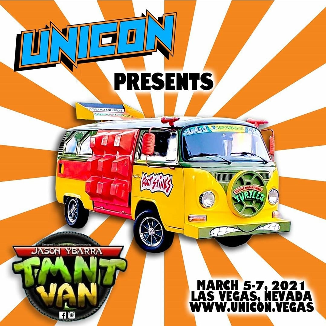 tmntvan's tweet photo. The @tmntvan is headed to @vegasunicon in Las Vegas , March 2021 !
🐢
#Tmnt #PartyWagon #TurtleVan #Unicon #LasVegas #Vw #VwBus #Kombie https://t.co/64VIyC7Nwi