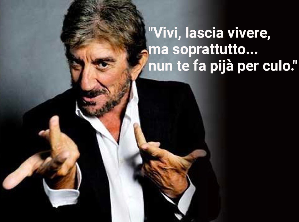 MrBien66's tweet photo. Un genio sei stato #gigiproietti https://t.co/NUGXn1eRyn