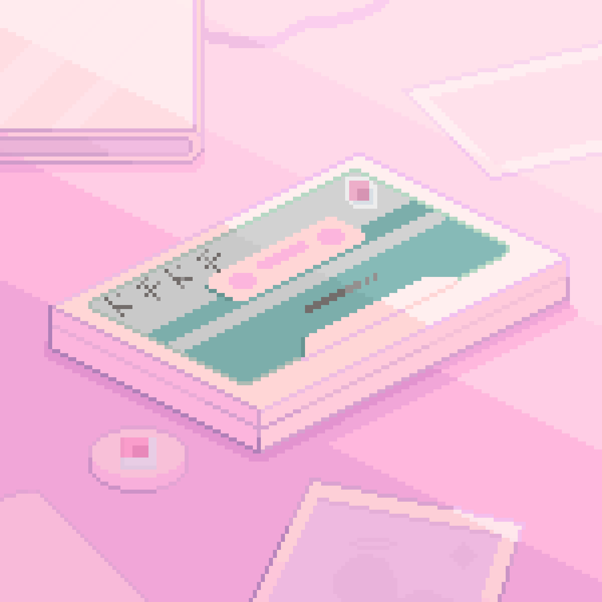 dokidokinft's tweet photo. Original album art for music feature in DStake 2.0 💜
Retro vibes https://t.co/5a3MGD2KaO
