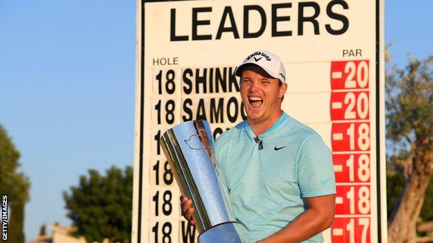 TheGolfShopShow's tweet photo. Victory Monday!

🇸🇮Ana Belac @ROAD2LPGA #CarolinaGC
🏖️Brian Gay #BermudaChampionship 
🇬🇧Callum Shinkwin #CyprusOpen 
🍾Darren Clarke #TimberTechChampionship https://t.co/VnjABKM1qt