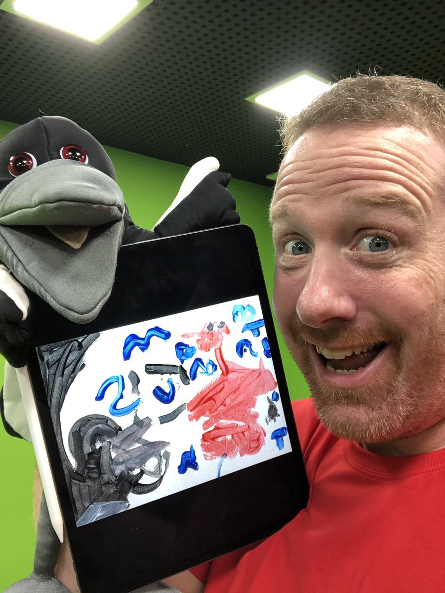 SteveMaggieReal's tweet photo. Fan art! Wonderful picture sent by a big, little fan 😀👍 Send your masterpieces to us and we will showcase it here! Keep safe everyone :) Steve (and Maggie) https://t.co/u7hdON5BDO