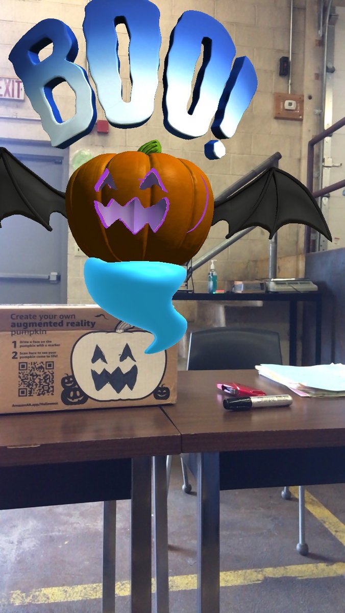 CPACTC's tweet photo. Our Logistics program @CPAVTS had some fun last week trying out these jack-o-lantern boxes and seeing what they unleashed! #cpavtsstudents #halloweentreat #packagefun #logisticsprogram #warehousemanagementfun #hybridschedule #logue #october2020 https://t.co/2Zcx5QN60U