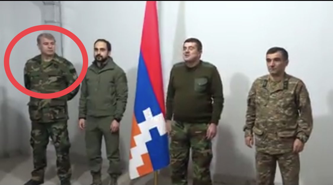 HuseynM8's tweet photo. U.S. Army...? Either they don’t have enough uniforms or they were celebrating #Armenian holiday - Halloween. @Pres_Artsakh #KarabakhisAzerbaijan #DontBelieveArmenia #StopArmenianOccupation #QARABAĞAZƏRBAYCANDIR https://t.co/GKHrwiuqsm