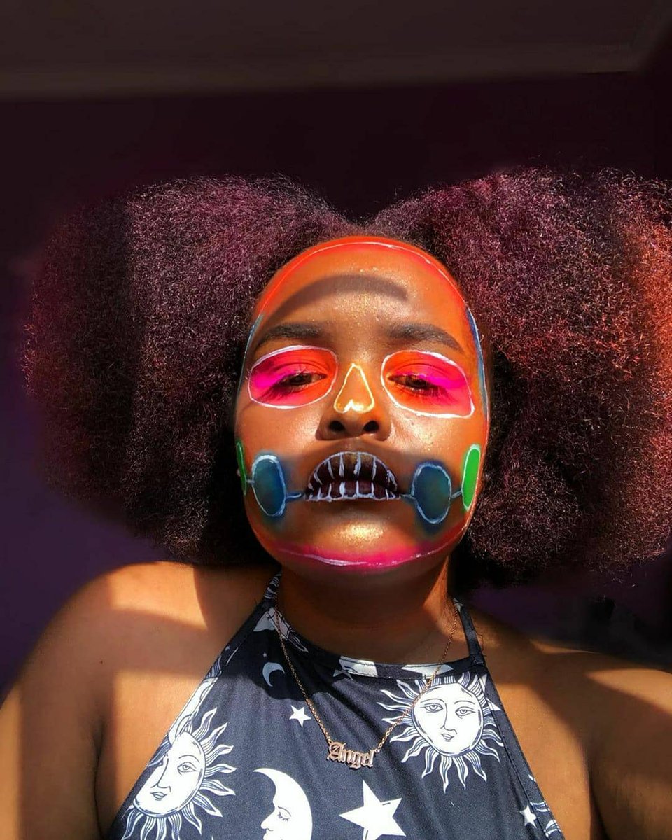 HairColorsKE's tweet photo. Our Creative Clients didn't come to play!! 🤡🤡 #HalloweenKenya #TemporaryHairColors #TemporaryHairColorsKenya https://t.co/UhetuxyYJe