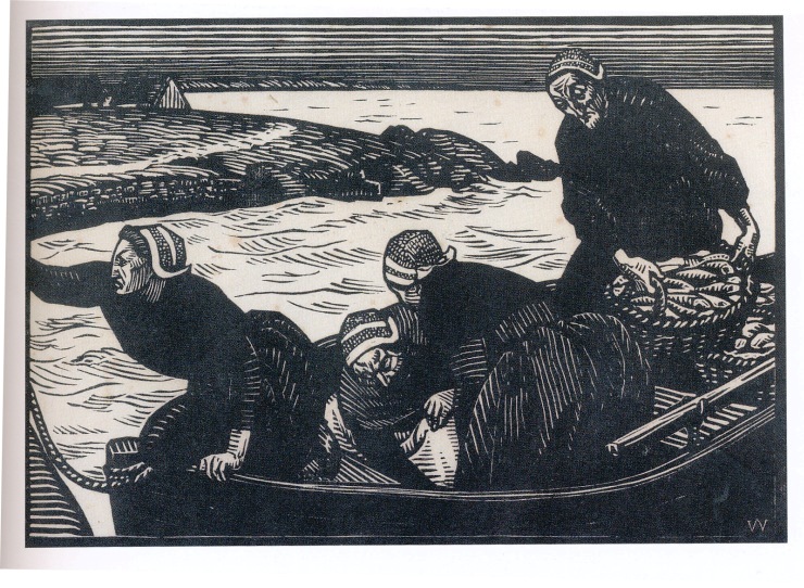 Henri Amédée-Wetter (1869-1929), woodcuts 