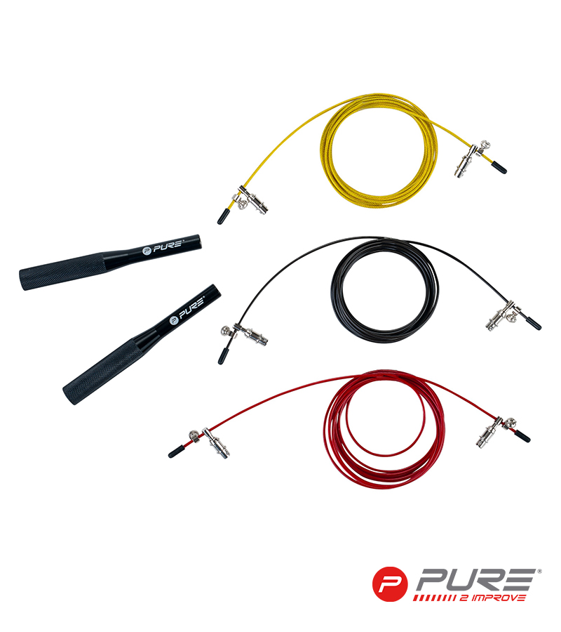 Pure2Improve_UK's tweet photo. TRAIN AT HOME : Pure2Improve Weighted Jump Rope with x3 interchangeable ropes (x3 different weights) - Buy direct HERE : https://t.co/RjYY6r7zHQ #Training #gym #FitnessMotivation #fitness #fitnesschallenge #homegym #boxing #Cardio #cardiovascular https://t.co/ZBBpbi7CIe