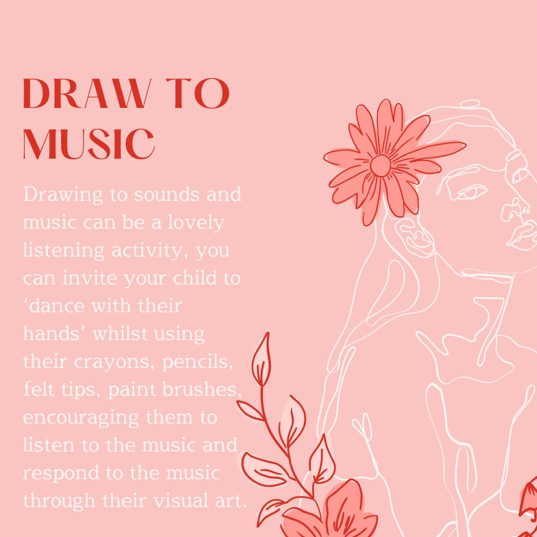 Draw to music, what a great way to relax and create from a place of calm. We would love to see what you create so feel free to send in your masterpieces for reposting on our page. 🖌