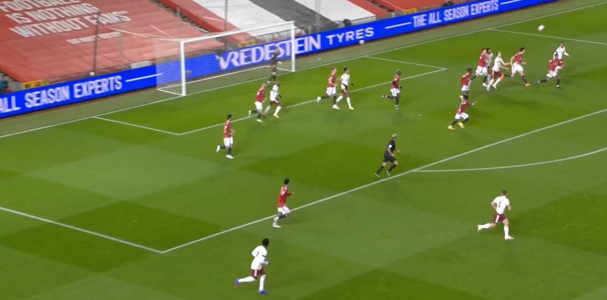 Maguire – Aerial AbilityMaguire is one of the best CBs in the world aerially. He reads flight incredibly well and is strong enough to constantly win duels. His win % is usually in the 76-82% range which is amongst the best in the world.