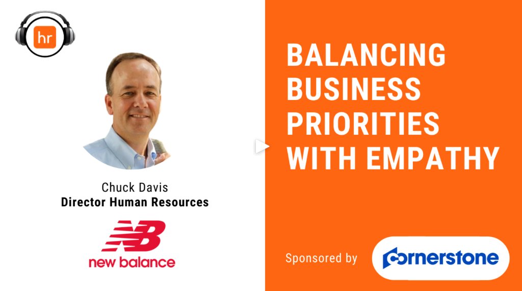 CSODEMEA's tweet photo. Are you balancing business priorities with empathy? βοΈ
#ICYMI Listen to Chuck Davis, Director of Human Resources at @newbalance share his views on #empathy and #remoteworking on the @HRD_Leaders #podcast π https://t.co/419lmIsknA
#HRNews #HR #CSODEMEA https://t.co/ZIk7YN7pqS