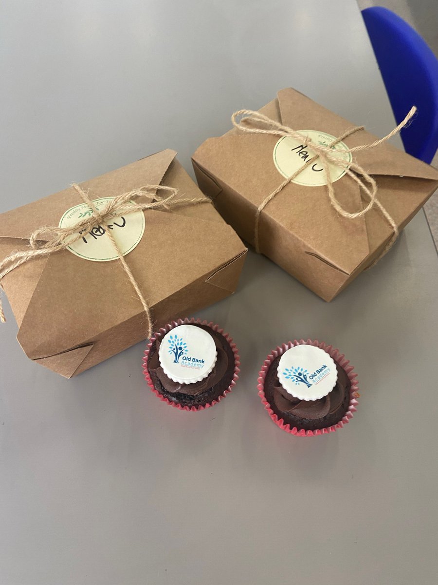 OldBankAcademy's tweet photo. All staff are working hard on their training today 💻. Thank you for the 'brain food' @GMCaterers - how cool are these cupcakes! #growingthroughlearning https://t.co/oavb6r12U6