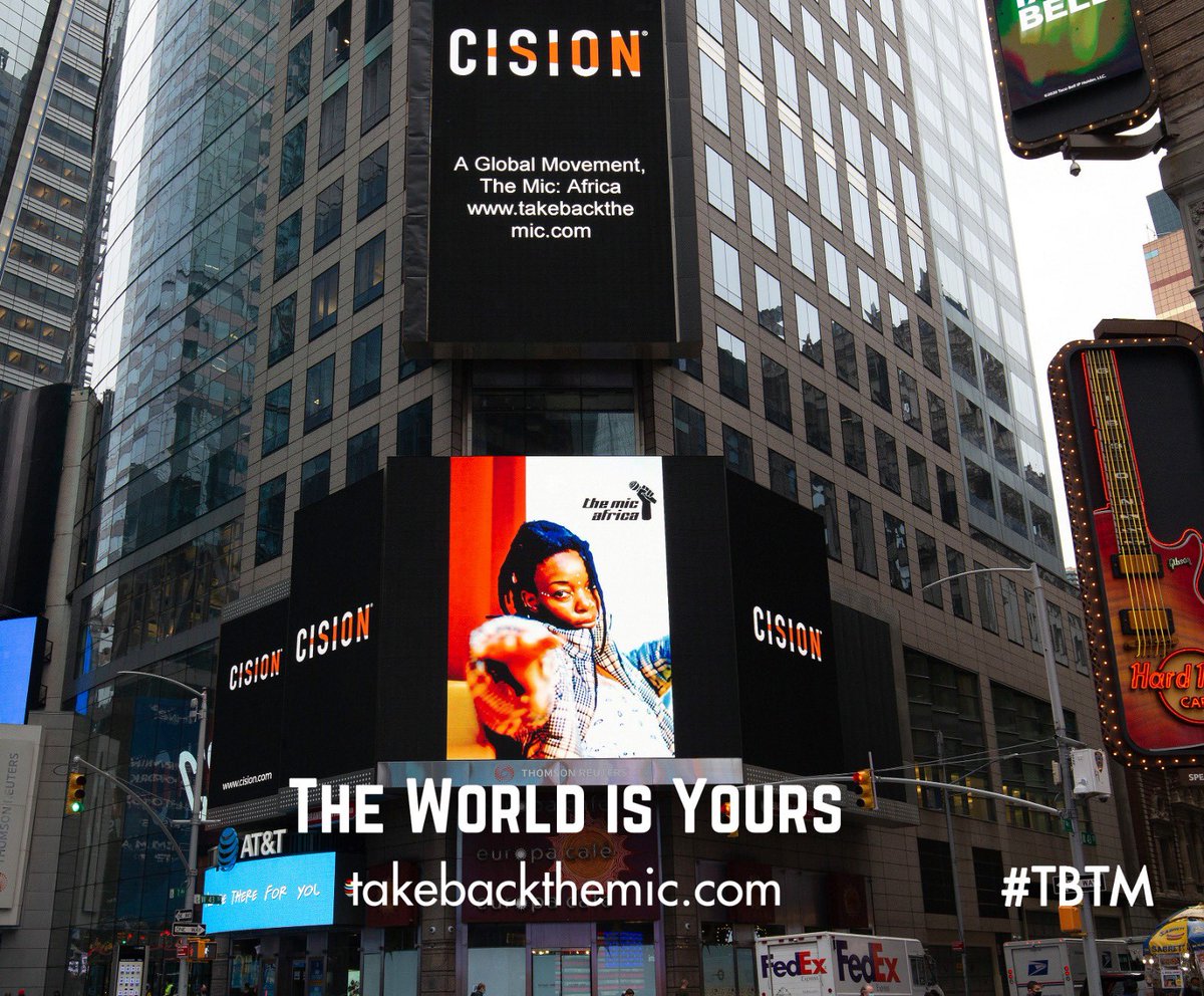 takebackthemic's tweet photo. Take Back the Mic brings you: 
The Mic: Africa - a Global Movement. 
The World is Yours!

Download the app and join the movement.  
https://t.co/RbzphVWCMq
#TBTM https://t.co/8FgwKxprI7