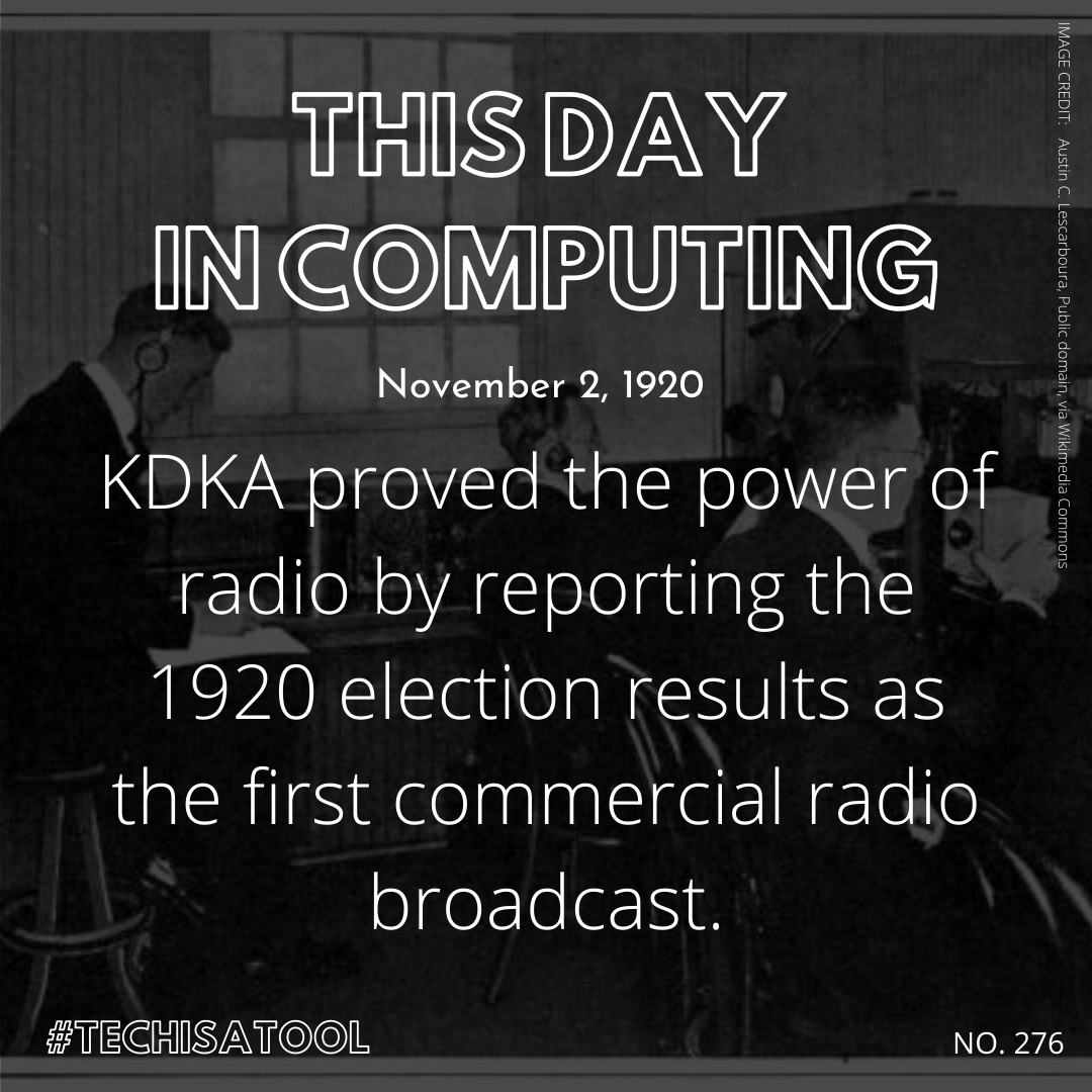 techrhodes's tweet photo. View the full archive on my website: https://t.co/IxDrMcHy8r #ThisDayInComputing #TechIsATool #BenjaminRhodes https://t.co/qk73doCVTq
