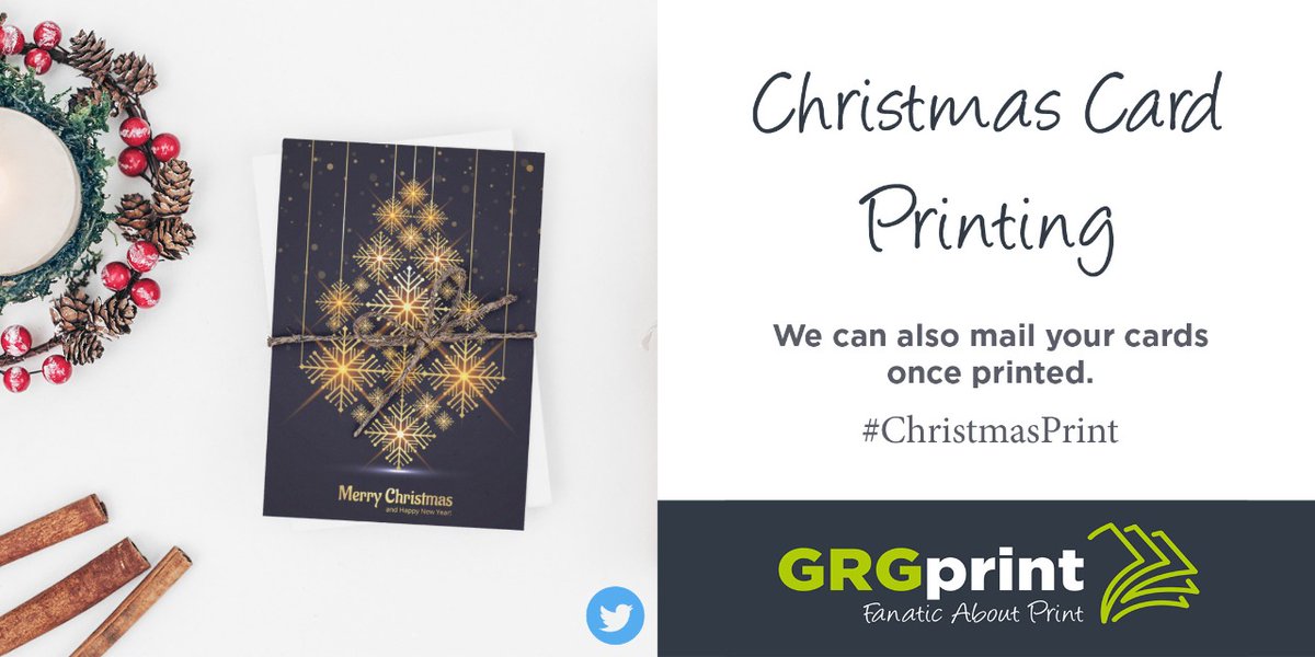 #ChristmasCards are one product in our #ChristmasPrint range to help you celebrate the season with your customers. Choose from lots of options to enhance your Xmas card #design, including foiling, laminating &amp; laser cutting. 
Call on 0113 383 3888 to speak with the team