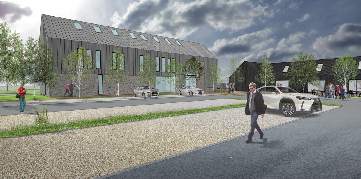 bennimangroup's tweet photo. New Week, New Client &amp; a New Start: Today we commence our works on Dollman Farm Phase 2, Houlton, Rugby where we are constructing a Nursery &amp; Convenience Store with an Office over for Urban &amp; Civic Plc @CCScheme @JuiceArchitects
#loveconstruction #urban&amp;civicplc #aecom https://t.co/1H8RAhUp4g