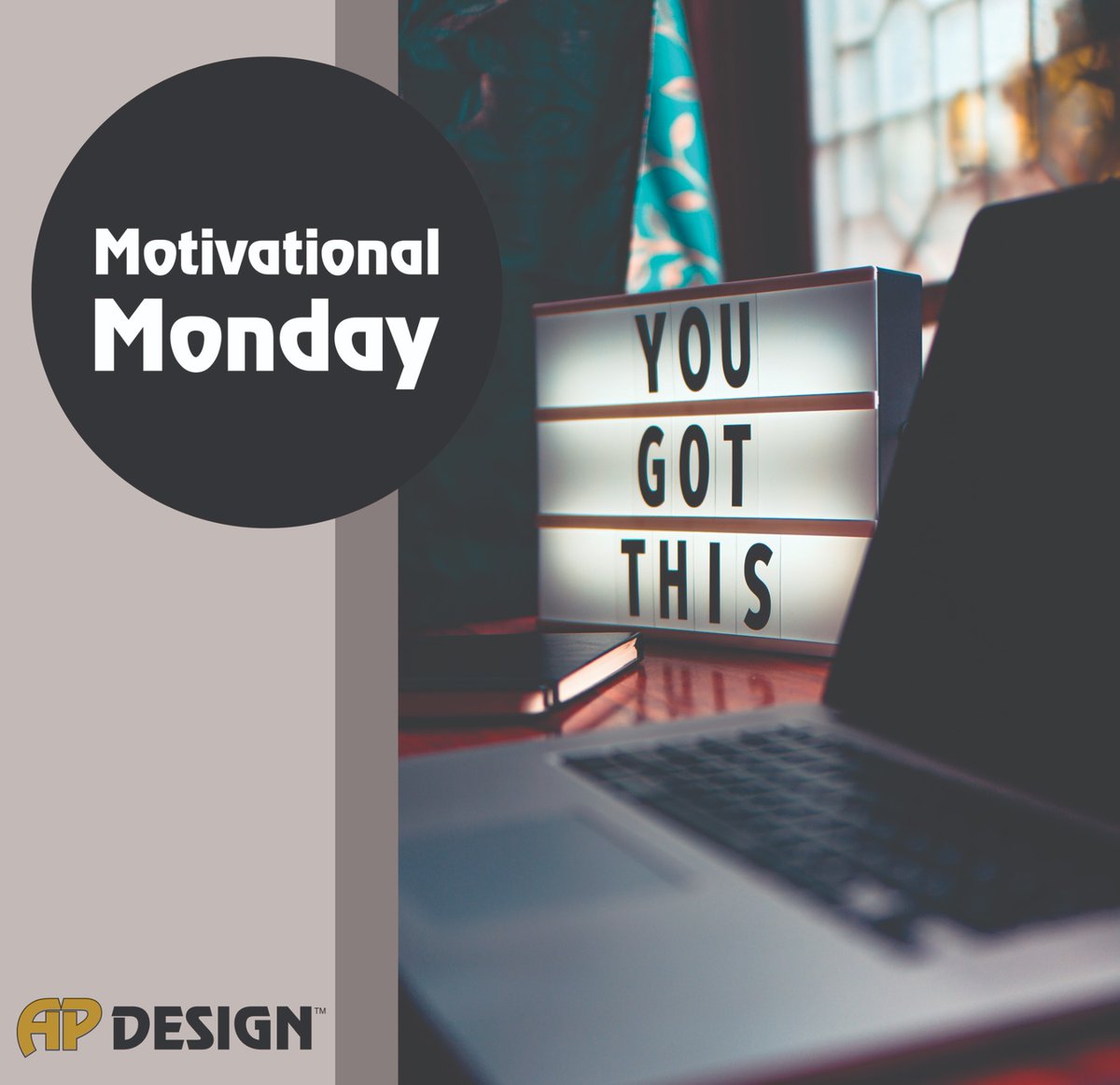 apdesignpro's tweet image. Lets get motivated for the new work-week. 

#MotivationalMonday #APDesign