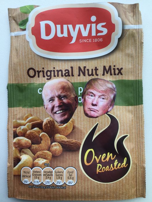 #Duyvis, als er een #fuif is: #election time. #Trump #biden #biden2020 #ElectionDay #Election2020 
<a href="/emmapeel100/">Els</a>