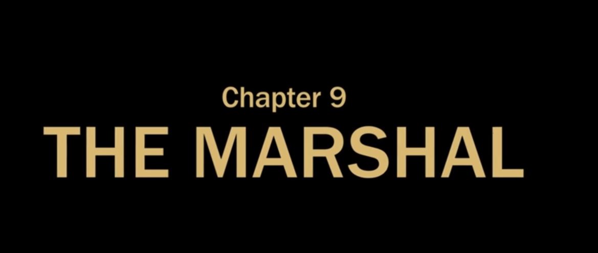  #TheMandalorian  A chapter logically named The Marshal. Western to the death. But we will come back to it below...