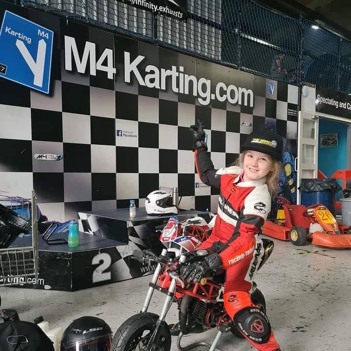 TheHardCompound's tweet photo. **#BackedRider update**
@PeytonR1819 had her first taste of the @M4Karting Racing School at the weekend, and had a fantastic time.
More on our Instagram & https://t.co/Da6dUeCekZ and her social media pages.
Go and give her a follow!
#LittleP #StartThemYoung #HelpThemEarly https://t.co/jOCpjbvsJs