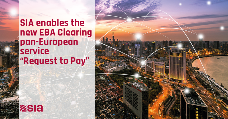 Digital #Payments: SIA will enable #banks, corporates, public administration bodies and #fintechs for the new service “Request to Pay” (#R2P) on EBA Clearing’s technology infrastructure, compliant with the European Payments Council (#EPC) scheme. bit.ly/3jJS8Q4