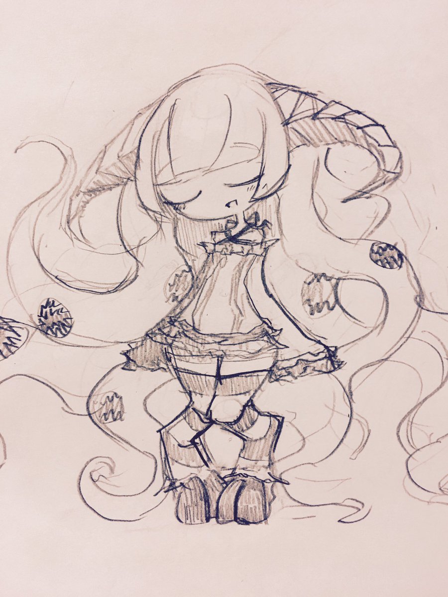 「いにしえに描いた仔山羊ちゃんたち 」|ねのイラスト