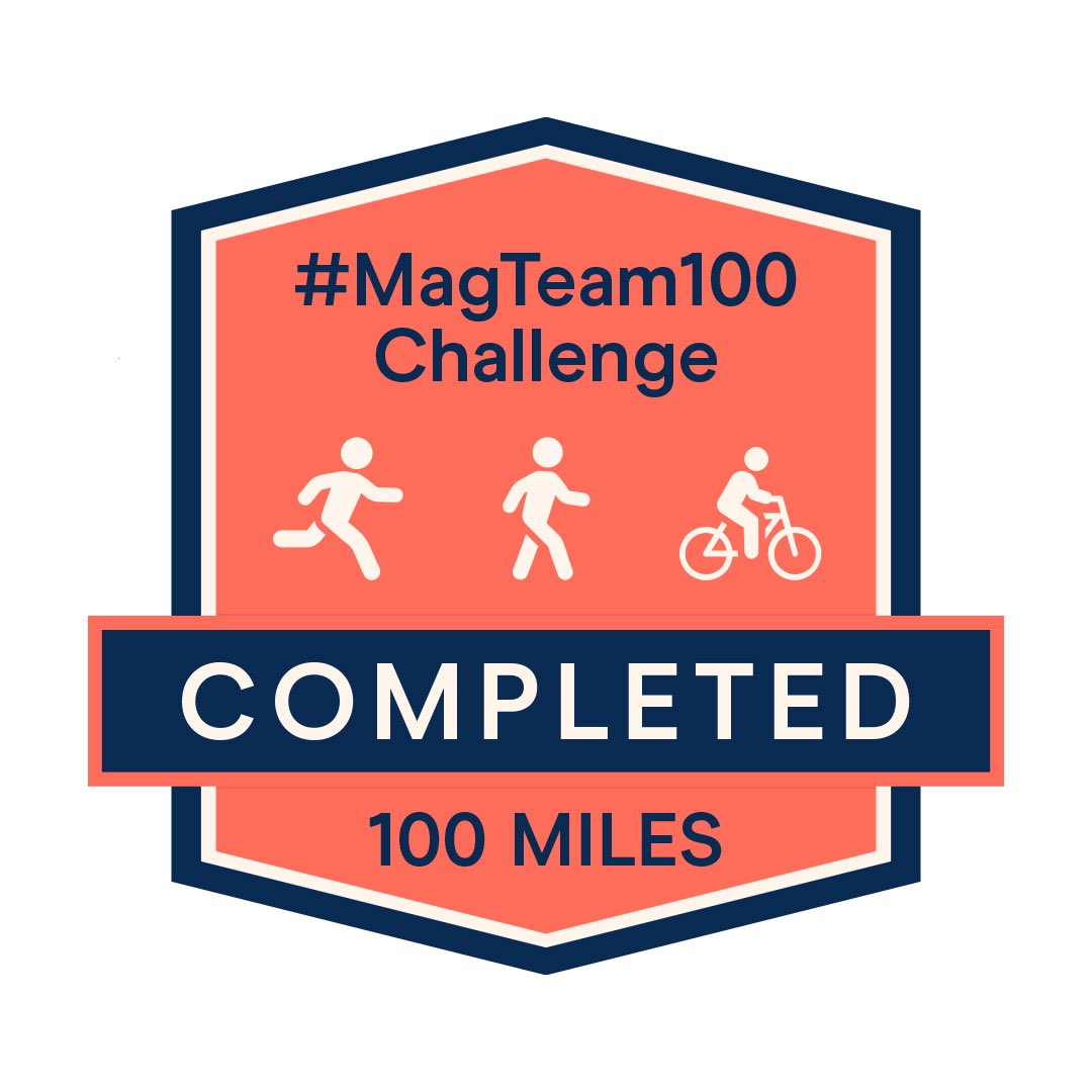 Spearmint0203's tweet photo. #MagTeam100    Completed my 100 mile walk to raise £100 for Prevent Breast Cancer.  Enormous thanks to @endomag @wearepreventBC https://t.co/QGuIKCnYBS