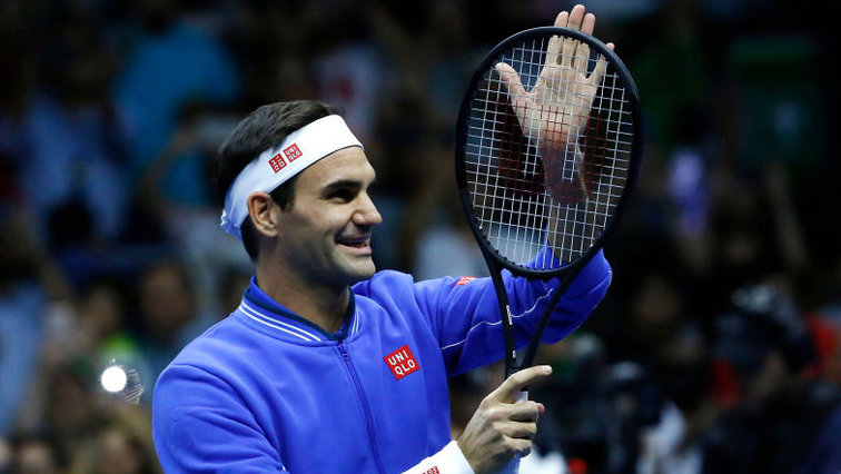 goitiatenis's tweet photo. 👏👏👏 ¡RÉCORD QUE VALE 1⃣0⃣0⃣0⃣! Imponente: Federer, con 39 años, alcanzó hoy la marca tope histórica de 1.000 semanas en el top 20 del ranking mundial ATP. El suizo lleva 998 seguidas allí, desde el 23 de abril de 2001, y está contado el congelamiento de este año por pandemia https://t.co/PhyiY8xeXi
