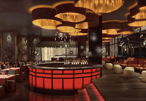 La iluminación del local se basa en grandes y entrelazadas estructuras diseñadas exclusivamente para esta sala de baile de Barcelona.

Shôko Barcelona, España. 2016. 
Diseño e interiorismo

#Futur2 #Futur2Estudio #Barcelona #Nightclub #ShokoBCN