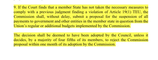 There is a way to achieve NOW what  @petrisarvamaa  @ManfredWeber  @othmar_karas  @EugenAFreund  @katarinabarley promised: an article 19 provision added to Council draft.  @CBeaune  @PieterOmtzigt  @TimmermansEU  @n_roettgen  @lucasguttenberg  @MSimecka  @fromTGA  @SylvieKauffmann
