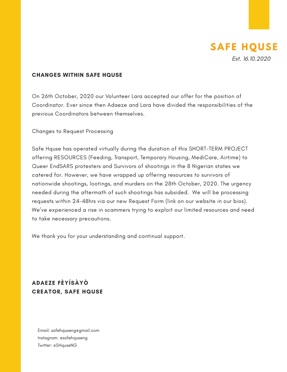 Important Notice 🚨

Safe Hquse has gone through recent structural changes, which have been addressed in this update.