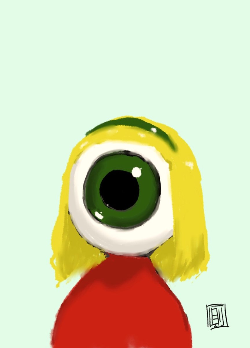 かわや イラスト 目玉の美輪明宏